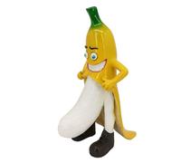 HTU Wretched Spoof Toy Decoration Mr. Banana Resin Crafts Evil Banana Mr. Desktop Ornament Home Decor Creative Gifts