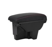 HTUHBCX Car Armrest Pad For Tornado Van N400 2021 2022 2023 2024 Car Armrest Console Storage Box Interior Accessories(A Red line)