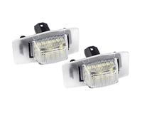 HTUHBCX Dynamic Turn Signal For Escape 2001-2007 White LED License Number Plate Light Lamps Side Mirror Indicator Light