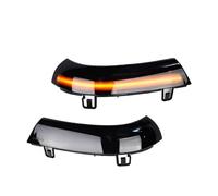 HTUHBCX Dynamic Turn Signal For For Jetta MK5 For Passat B5.5 For GTI V Sharan LED Dynamic Turn Signal Light Flowing Water Blinker Flashing Light Side Mirror Indicator Light