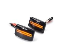 HTUHBCX Dynamic Turn Signal For Lexus LS400 1Pair LED Dynamic Side Marker Turn Signal Light Side Mirror Indicator Light(Dynamic Smoke)