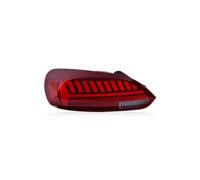 HTUHBCX Rear Light Assembly 2Pcs For Scirocco 2009-2016 Car Aillight DRL Rear Lamp Dynamic Turn Signal LED Brake Rear Fog Fog Lamp Tail LampAssy(Red)
