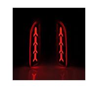 HTUHBCX Tail Light Cluster FOR Corolla FOR Cross 2020 2021 Smoked Car Dynamic Turn Signal Lamp Brake Warning Light Rear Bumper Reflector Fog Light Rear Light Assembly(C)