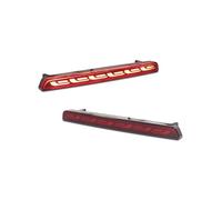 HTUHBCX Tail Light Cluster FOR CR-V FOR CRV 2023-2025 12V Rear Bumper Reflectors Lights Dynamic Turn Signal Lamp Running Warning Brake Rear Light Assembly(A Red Lens)