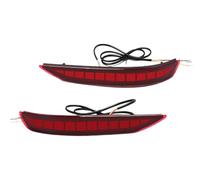 HTUHBCX Tail Light Cluster FOR Equinox 2017-2022 12V Brake Warning Dynamic Turn Signal Lamp Rear Bumper Reflector Light Rear Light Assembly(Red Pattern B)