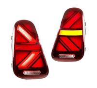 HTUHBCX Tail Light Cluster FOR R Series 1th Gen R50 R52 R53 2001-2006 Tail Lights Sequential Turn Signal With Dynamic Welcome Lighting Rear Light Assembly(Red)