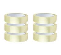 HTUK Cellotape Strong Clear Packing Tape Rolls Extra Long | 25mm x 66m | Packaging Sellotape Parcel Cellotape Transparent (6)