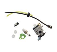 Htuteyy 15mm Carburetor Kit Scooter Brushcutter Carburetor Gasoline Grass Trimmer for 40-5 43CC 47CC 49CC 50CC 2-Stroke