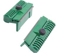 Htuteyy 2 Pack Chainsaw Dressing Tool Solid Guide Bar Rail Dressers File Repairer Tool Steel Chainsaw Bar File
