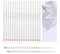Htuteyy 20 Pcs Eraser Pencils for Artists Pencils for Sketching Charcoal Drawings Revise Erasing Details for Beginners