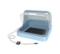 Htuteyy Chick Brooder Baby Chick Brooding Box Chick Warmer for Parrots Chickens Ducklings