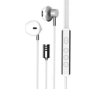 Htuteyy Dual Mode Bluetooth 5.3 Wired Headphones USB Type-C Interface Volume Control Connection Braided Cord Half in Ear Design for Two Phones