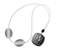 Htuteyy EMS Micro-Current Cervical Spine Massage Muscle Stimulator TENS Pulse Neck Hot Compress Electric Neck Massager