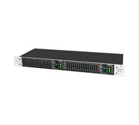 Htuteyy EQ215S Active Balanced Dual 15 Band Graphic Equalizer Professional Audio Sound Processor for Studio/Live Performances UK PLUG