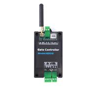 Htuteyy GSM 2G LTE Gate Opener G202 SMS Remote Control Single Relay Switch for Sliding Door Garage Door Openers