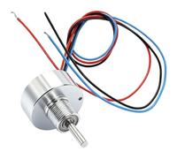 Htuteyy Hall Potentiometer 360 Degree Rotation, 5V Analog Output, Non-Contact Hall Angle Displacement Sensor for Measurement Applications