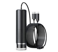 Htuteyy Handheld Digital Microscope Camera 50X-1600X USB Pocket Microscopes Camera with 8 Adjustable LED for Ios Android Easy Install