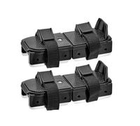 Htuteyy Ice Skates for Kids Adjustable Double Runner Black 2-5 Years Old | Size is adjustable via sole screws, enabling a custom fit as kids grow, while the black shell keeps the look sleek on the ice