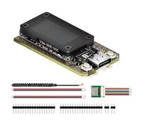 Htuteyy LoRa 32 V4 Solar Powered Dev-Board with GPS Module SX1262 0.96inch OLED WiFi LoRa BLE Meshtastic Mesh Network