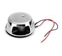 Htuteyy Marine for Pontoon and Small Boat LED Navigation Light 12V Red Green Stainless Steel Side Lights Horizontal Mount