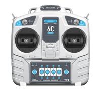 Htuteyy MC6C Mini V2 2.4G 6CH Controller Transmitter W/Receiver Radio System for RC Airplane Drone Multirotor Helicopter Boat