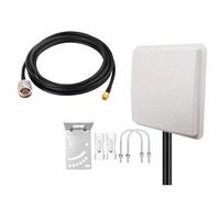 Htuteyy Metal Bracket 915MHz RFID Directional Antenna, 9dBi High Gain, Waterproof Design for Outdoor IoT Applications