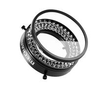 Htuteyy Microscope Ring Light Adjustable 72 LED Anti-Glare Polarized Ring Lamp Eliminates Reflection Light Source