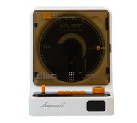 Htuteyy Multifunctional HiFi Speaker Cd Player Bluetooth Wireless Portable Camping Retro Disc Music Machine Album