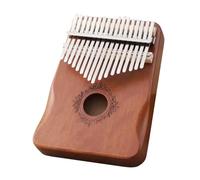 Htuteyy Musical Instruments Kalimba Thumb Piano Wood Mbira Body 17 Keys Beginner Gift Keyboard