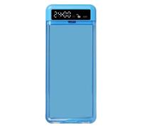 Htuteyy New Phone Locker with LCD Timer Display T-Shaped Design Lock Box Self-Discipline Tool for Adults Students Phones A