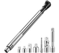Htuteyy Offset Extension Wrench 1/2 Drive, 100 N·m Torque Alloy Steel