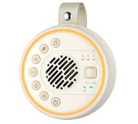 Htuteyy Portable White Noise Machine with 22 Sounds, Night Light Timer | Soothe babies and adults with 22 calming sounds, three-level night light, and a memory timer for uninterrupted sleep.