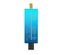 Htuteyy RTL2832U ADS-B Mode-S USB SDR TV Receiver Built-in Amplifier 1090MHz Bandpass Filter Radio SDR Band TV Scanner Tuner Easy to Use