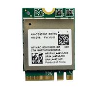 Htuteyy RTL8822CE 2.4G/5G Dual-Band Gigabit Built-in Wireless Network Card Bluetooth 5.1 NGFF M.2 WiFi Card for Desktop Laptop