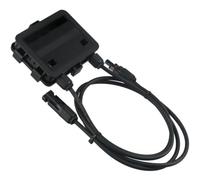 Htuteyy Solar PV Junction Box 180-300W 1000V DC for Standard Panel Systems | EU LVD compliant low voltage operation under 50Vac / 75Vdc for user and system safety. Safe to touch and easy to install.