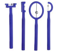 Htuteyy Tongue Muscle Training Tool 4pcs Set for Boys and Girls, Oral Stimulation Kit, Speech Therapy Tongue Tip Trainer