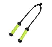 Htuteyy Triceps Training Handle Fitness Chest Grip High Pull Down Hand Grips Equipment Accessories for Gym Workout Green