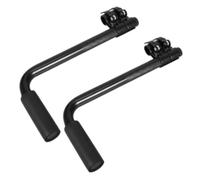 Htuteyy Upright Push: Wheelchair Handle Extenders for Precise Steering | Encourages an upright posture to relieve back strain while preserving control on inclines and curbs; quick height adjust.
