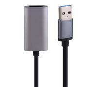 Htuteyy USB 3.0 to -Compatible Converter 1080P USB A to -Compatible Female External Graphics Video Card Adapter Cable
