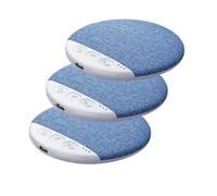 Htuteyy White Noise HiFi Stereo Audio Under Pillow Sleep Speaker 3PCS with Timing Bluetooth5.4 Ultra Thin Soundbar