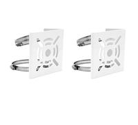 Htuygyjaw 2X Universal Vertical Pole Mount Adapter, with 4 Loops, Wall Mounting Loop Bracket