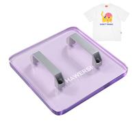HTV Cooling Block for T Shirt,Portable Heat Press Cooing Tool Without Moving,10" x 10"-Cooling Fast & Distribute Heat Evenly,Accessories for Sublimation,Iron on Vinyl,DTF Film,Heat Transfer Projects