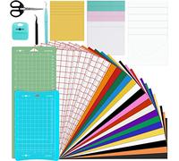 HTVRONT Accessories Bundle for Cricut Joy Accessories and Supplies Including Weeding Tools, Heat Transfer Vinyl, Adhesive Vinyl Sheets for Starter Kit, 38