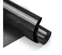 HTVRONT Black Glitter Heat Transfer Vinyl - 12" x 10ft Black Glitter Iron on Vinyl for Shirts, Glitter HTV Vinyl Rolls for Heat Vinyl Design