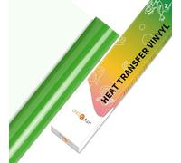 HTVRONT HTV Vinyl Rolls Heat Transfer Vinyl - 12" x 5ft Fruit Green | HTV Vinyl for Shirts, Iron on Vinyl for All Cutter Machine - Easy to Cut & Weed for Heat Vinyl Design (Fruit Green)