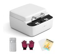 HTVRONT Phone Case Heat Press Machine - Vacuum Heat Press Machine for Phone Cases- Sublimation Press for Custom Phone Case, Badges, Coasters, Includes Film & Fixture (Compatible with iPhone)