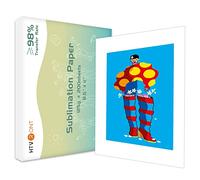 HTVRONT Sublimation Paper 8.5 x 11 Inch - 200 Sheets Transfer Paper for Inkjet Printer, Heat Transfer Paper for Tumblers, Mugs, T-Shirts and More