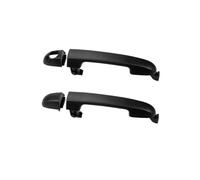 HTVTKRFGRL Door Handle Covers Gloss Black for Hyundai for I20 PB 2009 2010 2011 2012 2013 2014 2015 OE 82651-1J000 Car Front Rear Outer Door Handle Left & Right Exterior Door Handles(1pair Front)