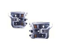 HTVTKRFGRL headlights kit drl For F150 SVT For RAPTOR 2015-2020 Auto Fog DRL Brake Turn Signal Lamp Plug And Play Car LED Headlight Light Assemblies