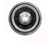 HTVTKRFGRL LED Headlight Assembly For Wrangler 1997~2017 For TJ 2 Door 1997~2006 1PC 7Inch Round LED Headlight H4 DRL Round 7''Inch Headlamp(Left)